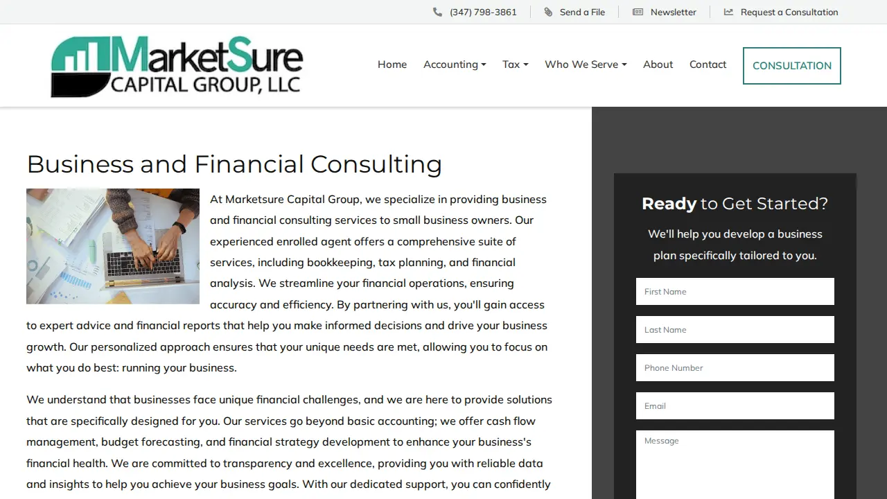 Marketsure Consulting Group, LLC page