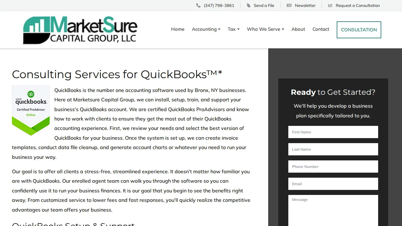 Marketsure Consulting Group, LLC page