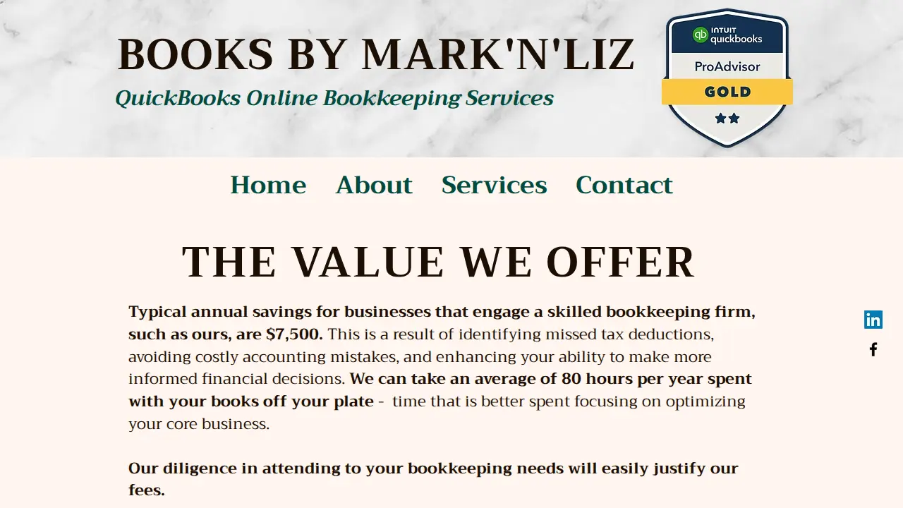 Books by Mark'n'Liz page