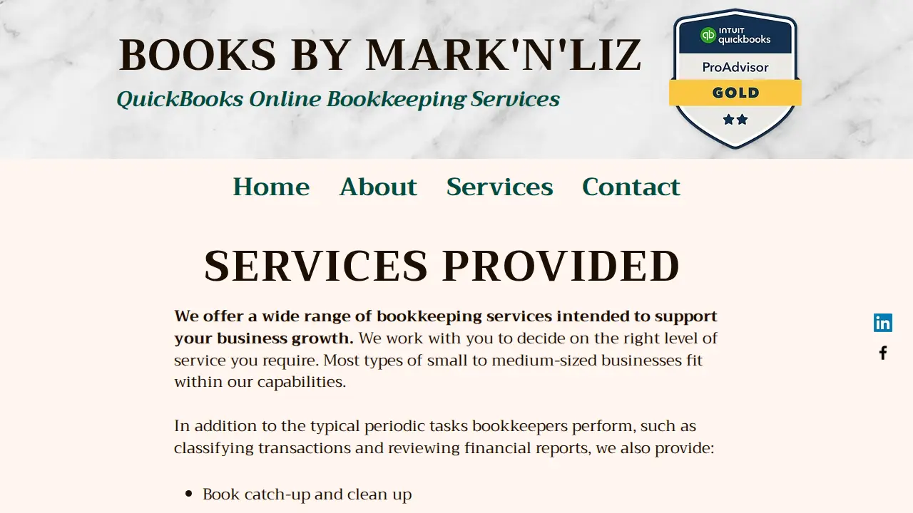 Books by Mark'n'Liz page