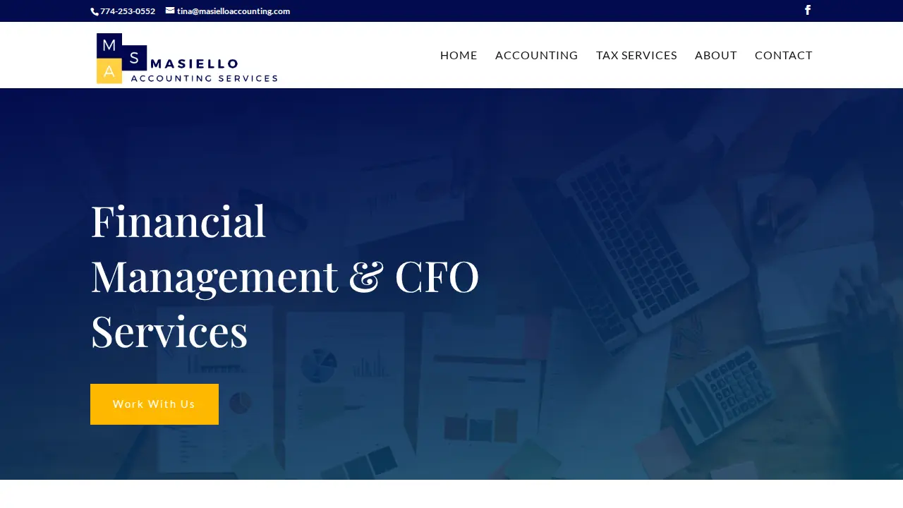 Masiello Accounting Services page