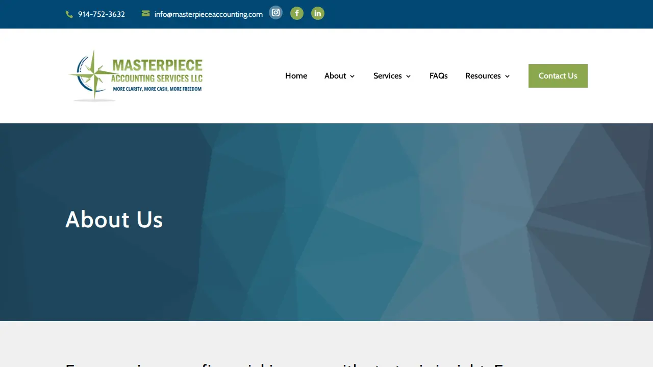 Masterpiece Accounting Services LLC page