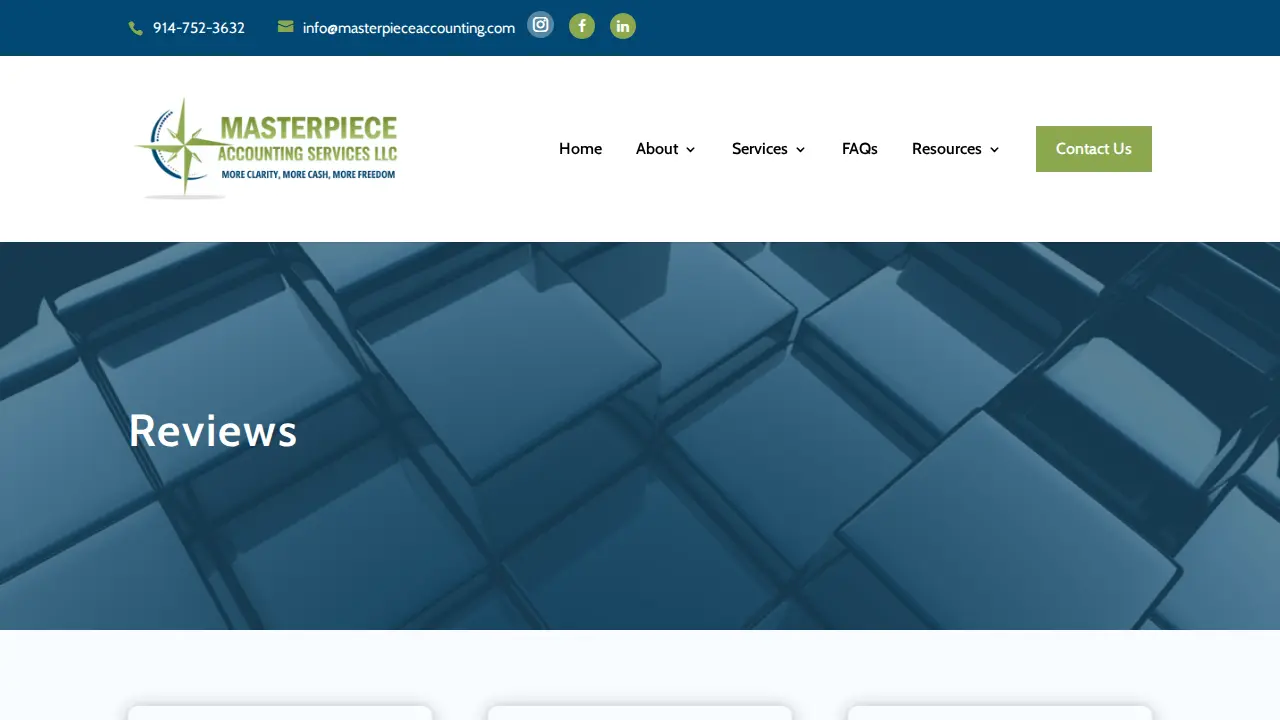 Masterpiece Accounting Services LLC page