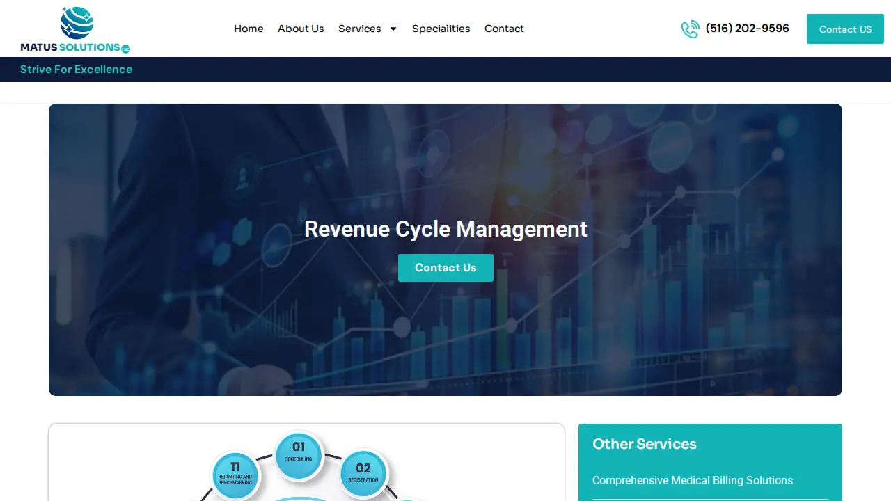 MATUS Solutions Inc page