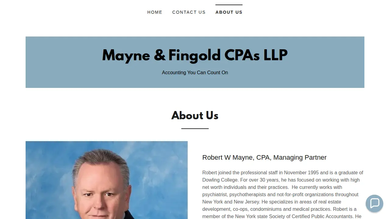 Mayne & Fingold CPAs LLP page