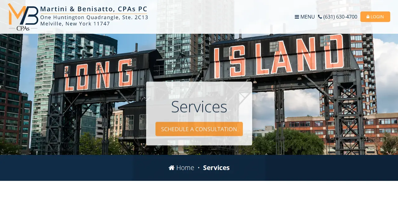 Martini & Benisatto CPAs page