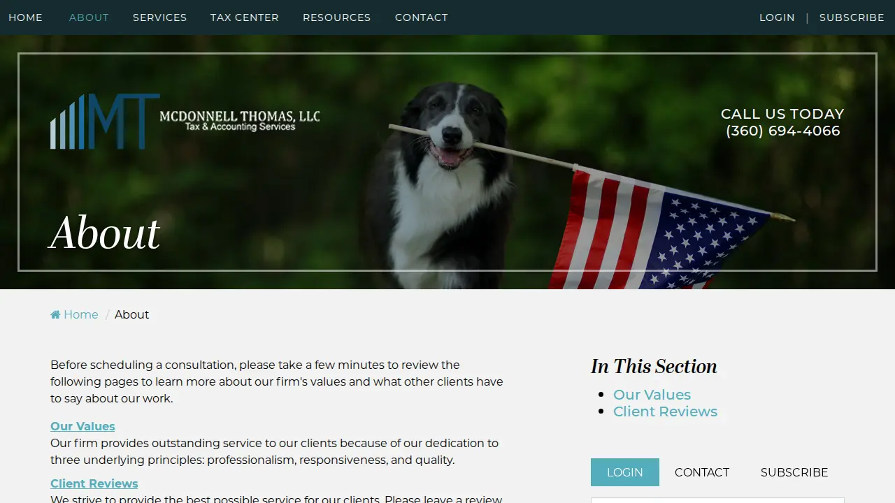 McDonnell Thomas, LLC page