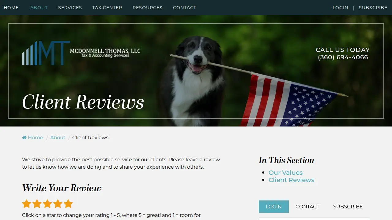 McDonnell Thomas, LLC page