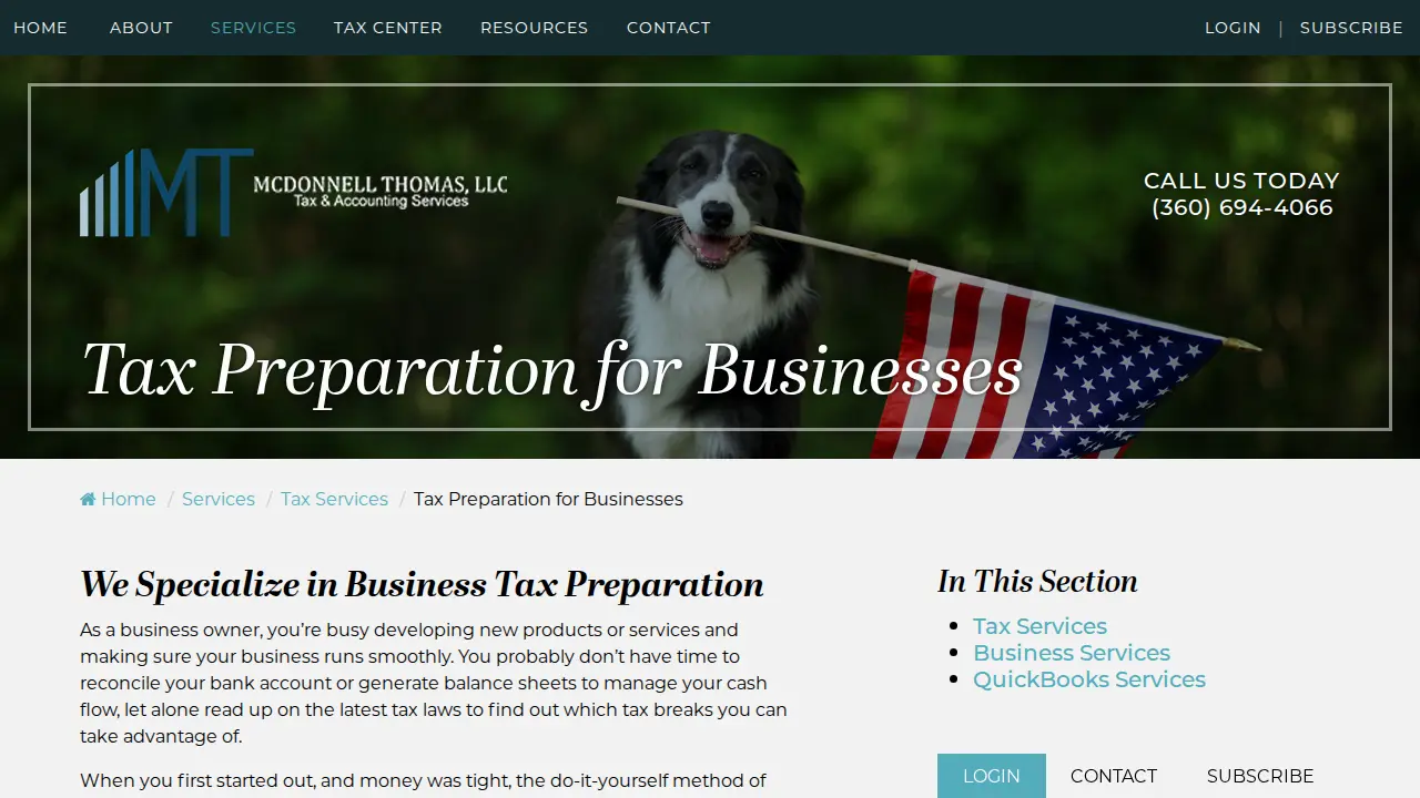 McDonnell Thomas, LLC page