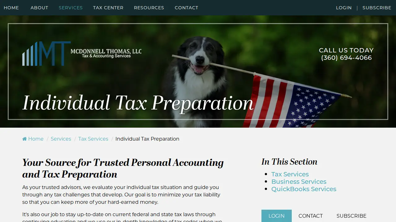 McDonnell Thomas, LLC page