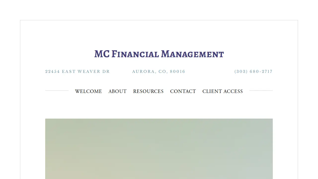MC Financial Management, Inc. page