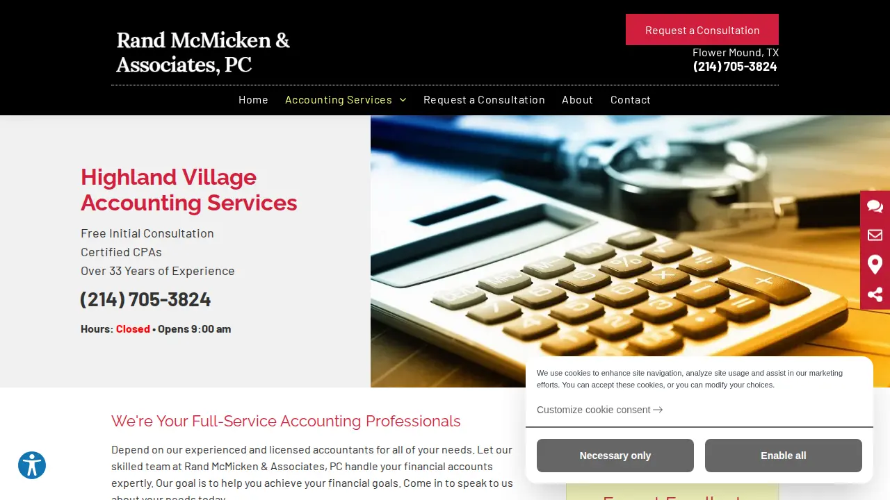 Rand McMicken & Associates, Pc page