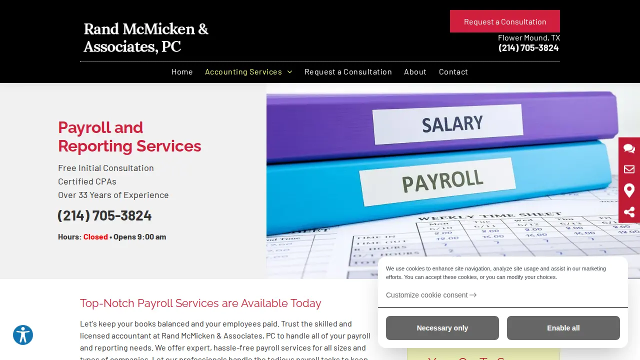 Rand McMicken & Associates, Pc page