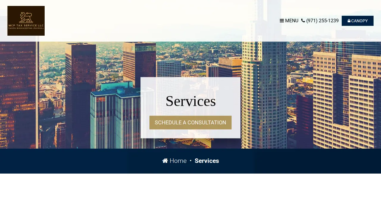 MCP Tax Service LLC page
