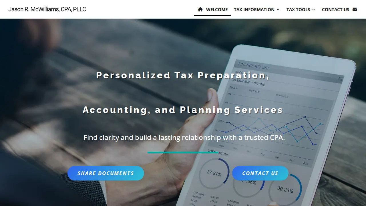 Jason R. McWilliams, CPA, PLLC website