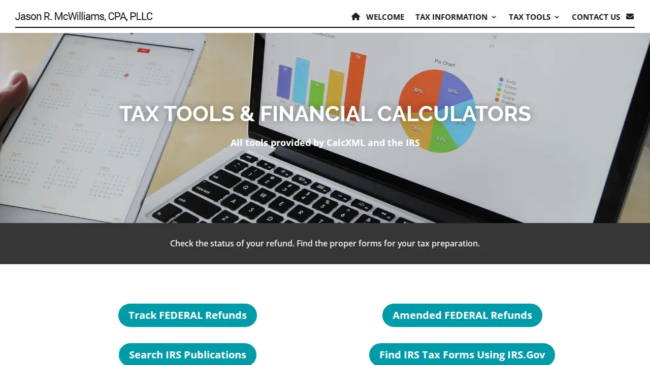 Jason R. McWilliams, CPA, PLLC page