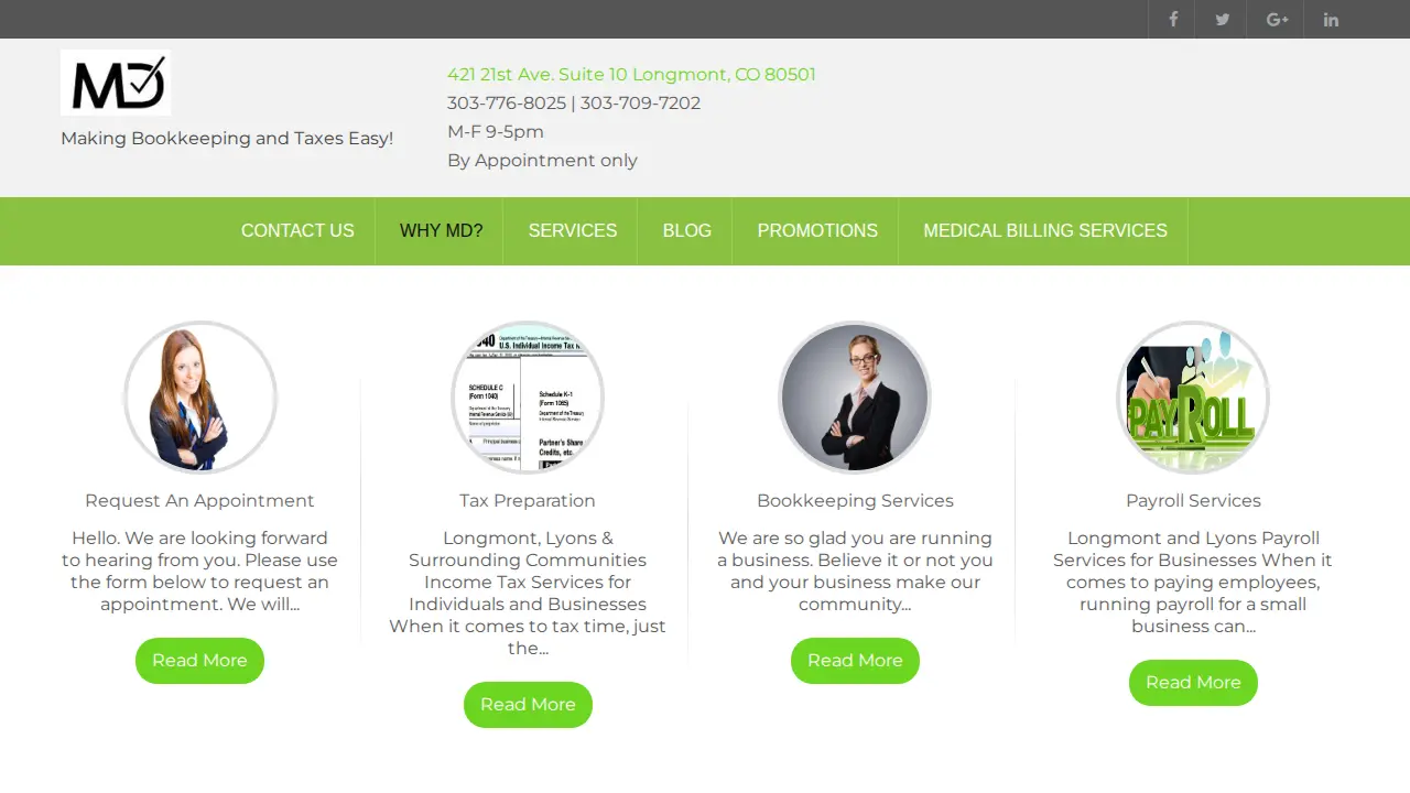 MD Bookkeeping & Taxes