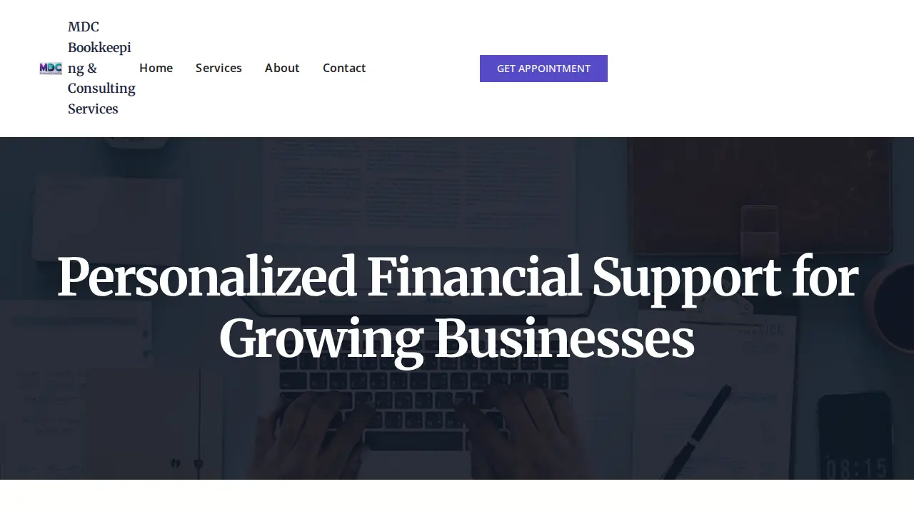 MDC Bookkeeping and Consulting Services LLC website