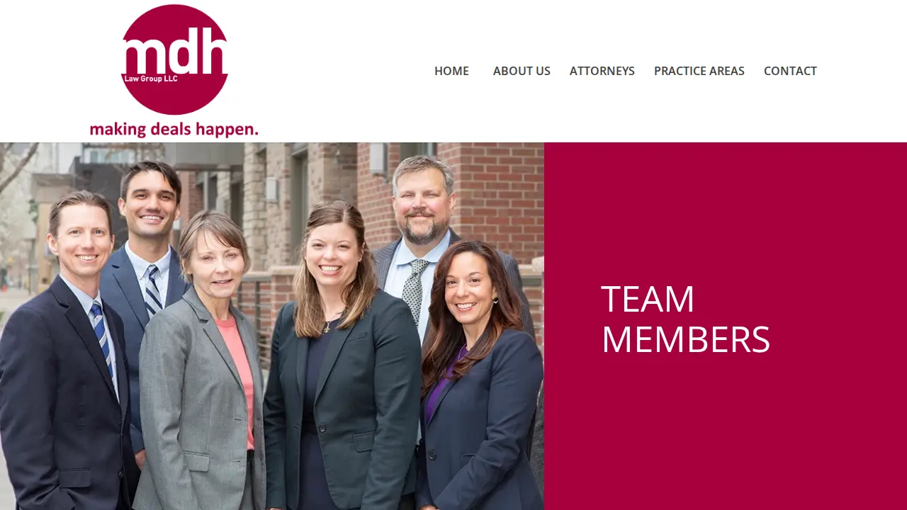 MDH Law Group page