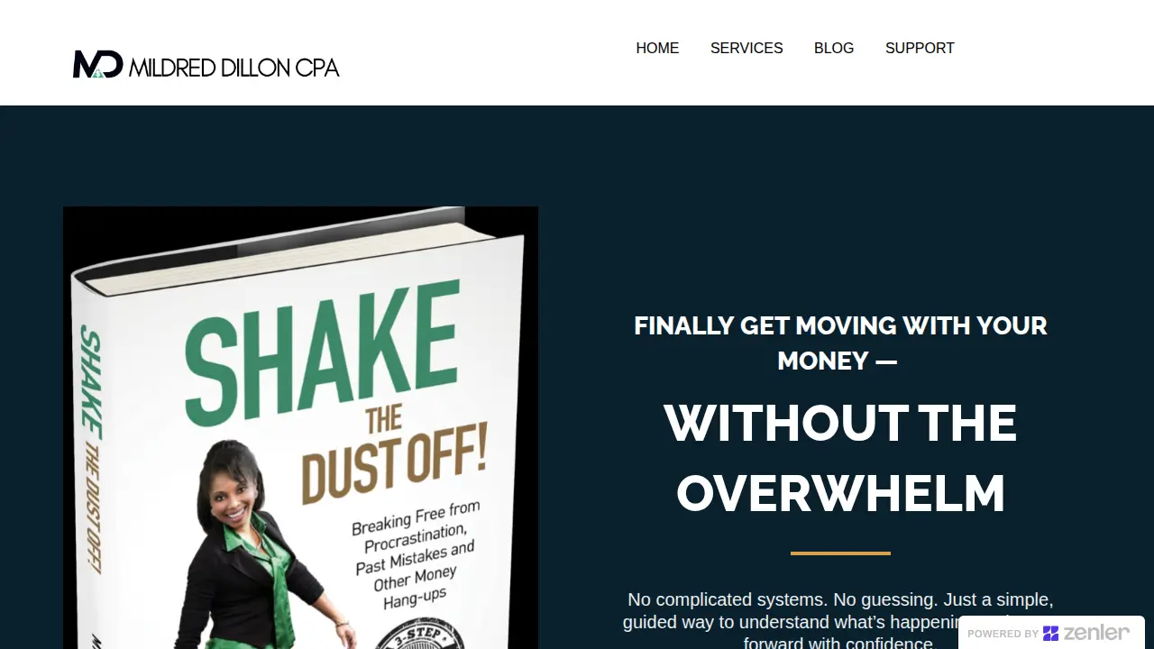 Mildred Dillon CPA page