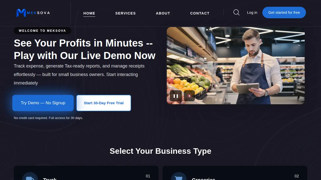 Meksova website