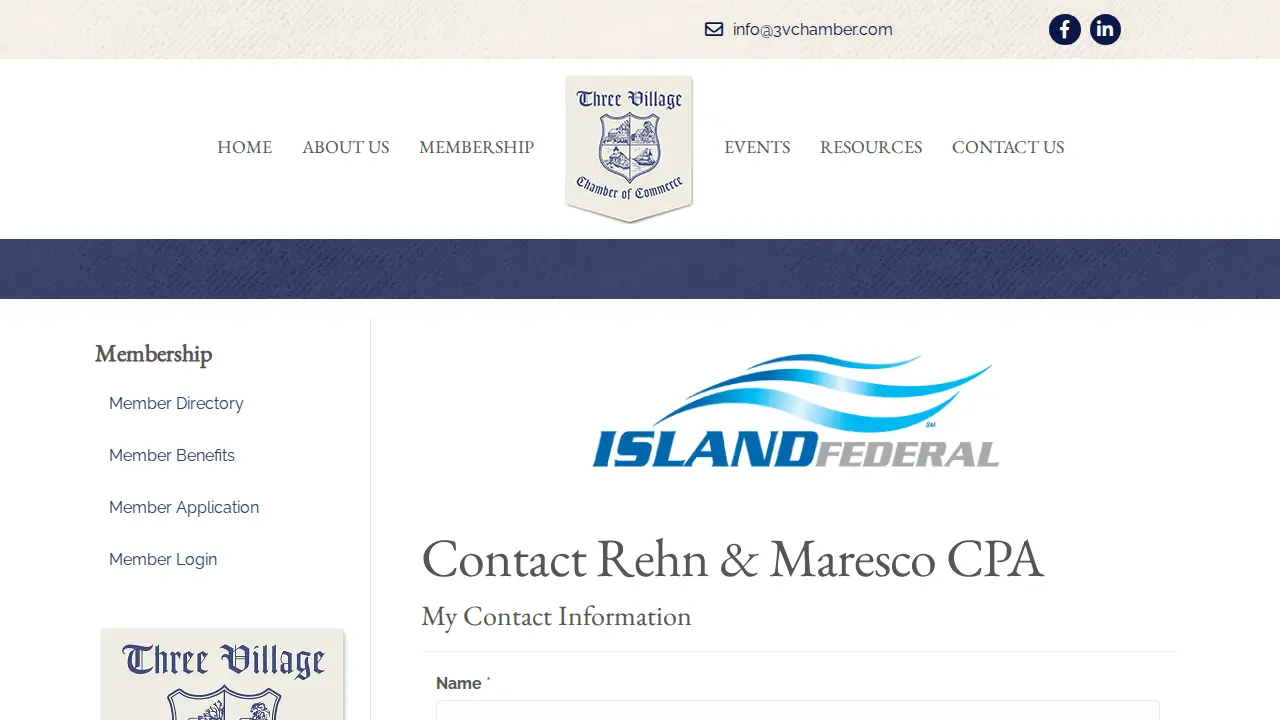 Rehn & Maresco CPA page