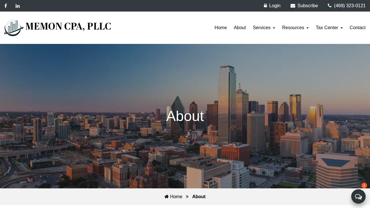 Memon CPA, PLLC page