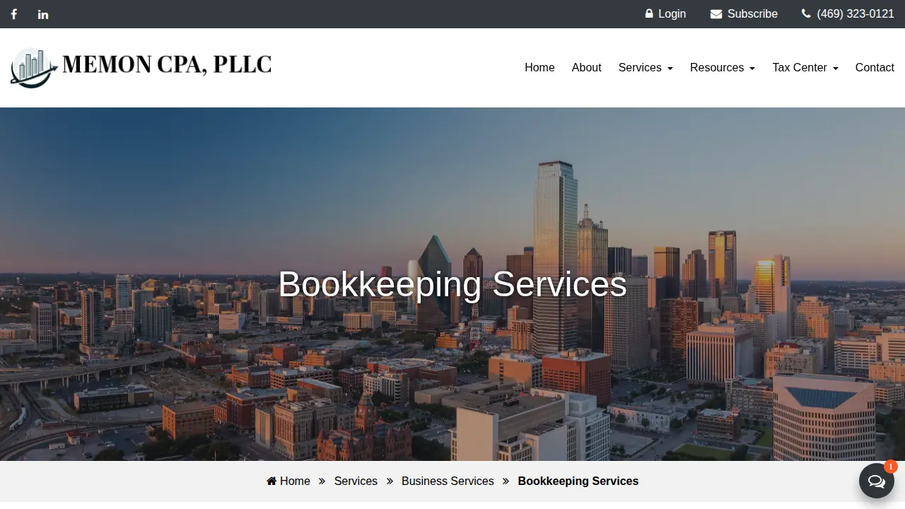 Memon CPA, PLLC page