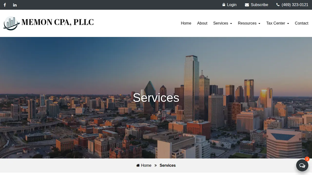 Memon CPA, PLLC page