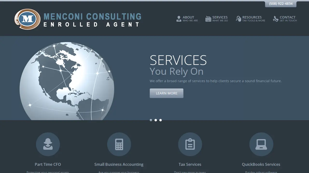 Menconi Consulting - Tax Prep Bookkeeping CFO Service