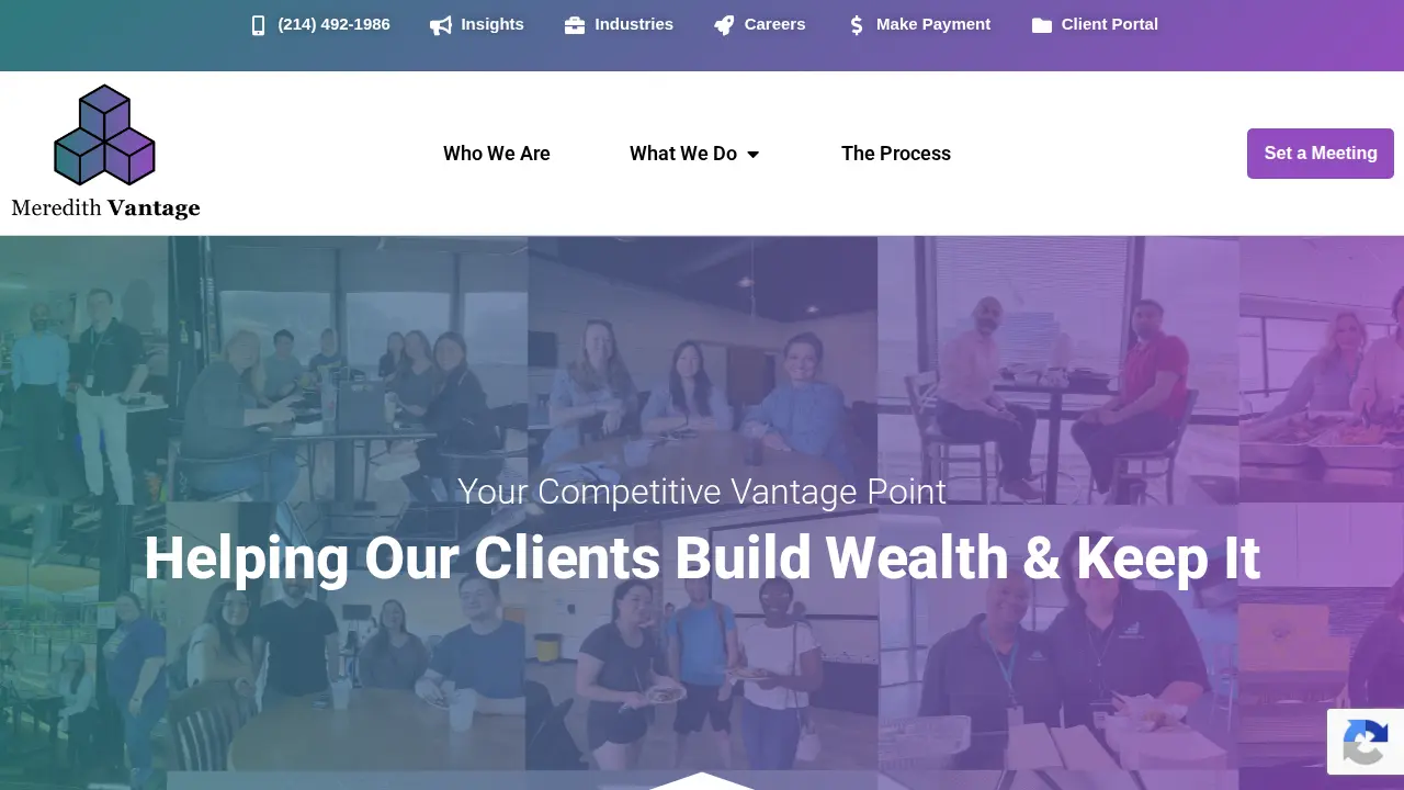 Meredith Vantage page