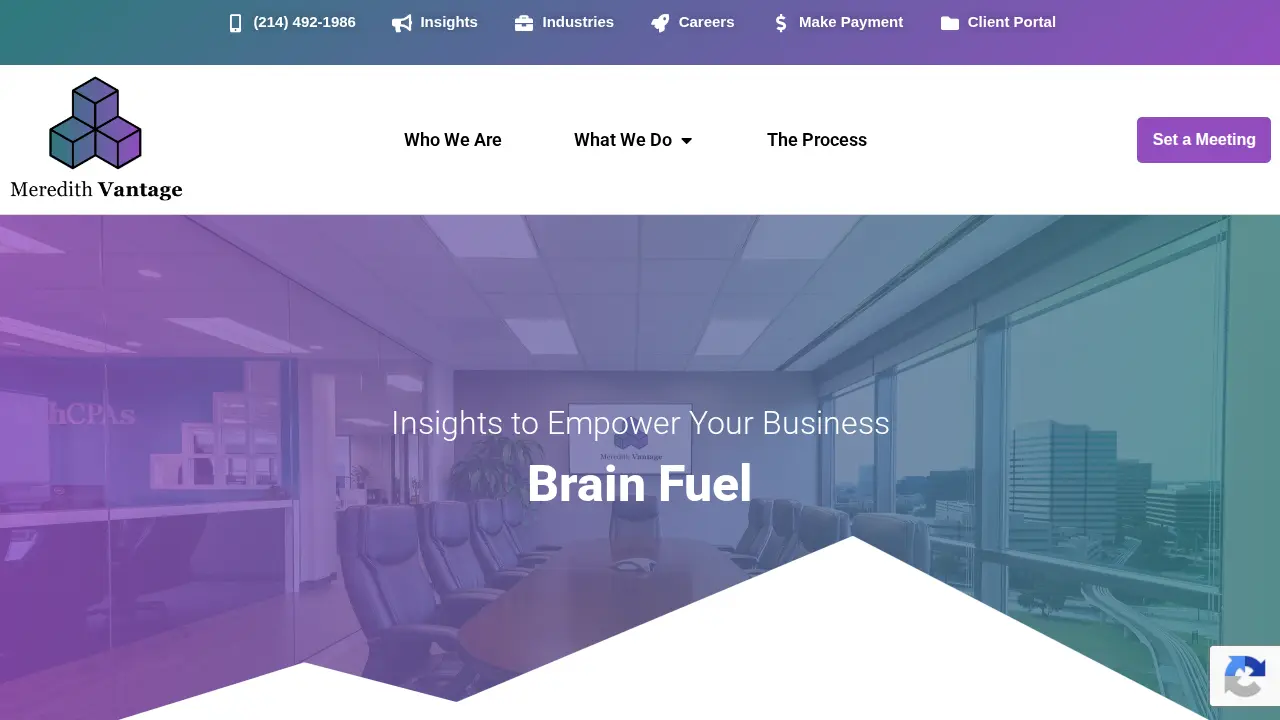 Meredith Vantage page