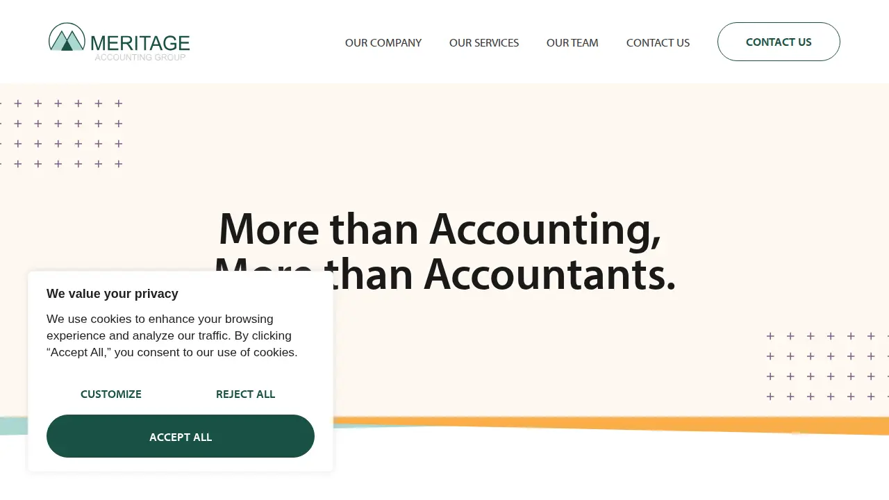 Meritage Accounting Group page
