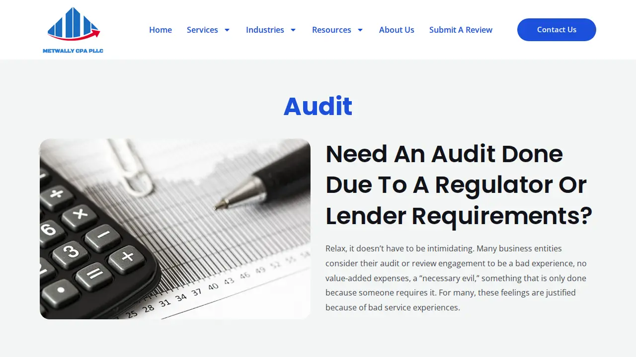 Metwally CPA PLLC page