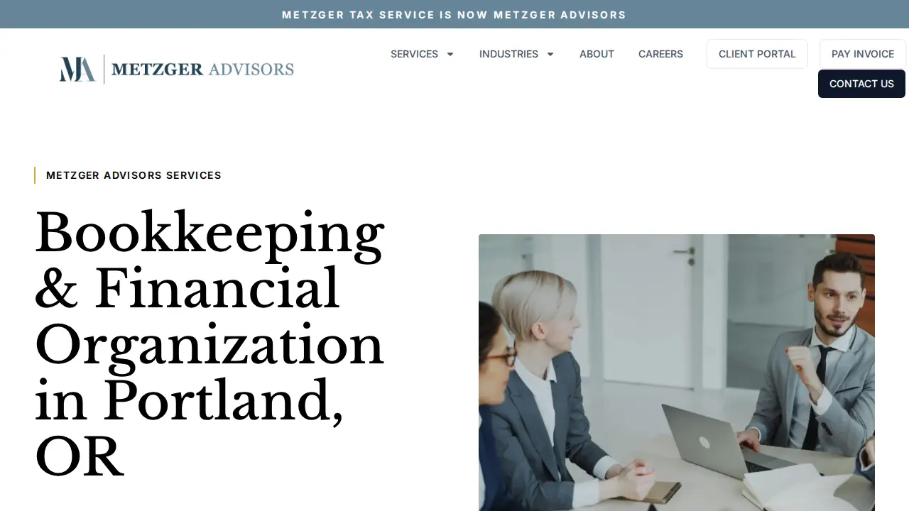 Metzger Tax Service LLC page