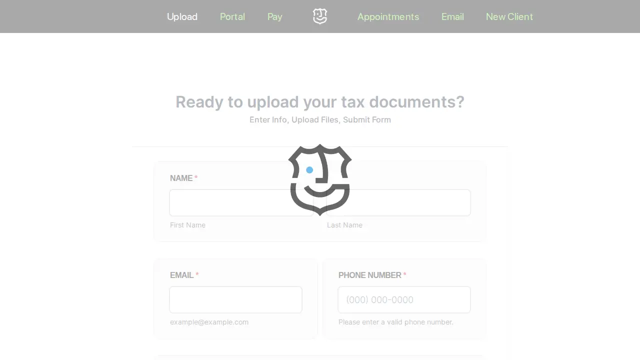 MG Tax Inc. page