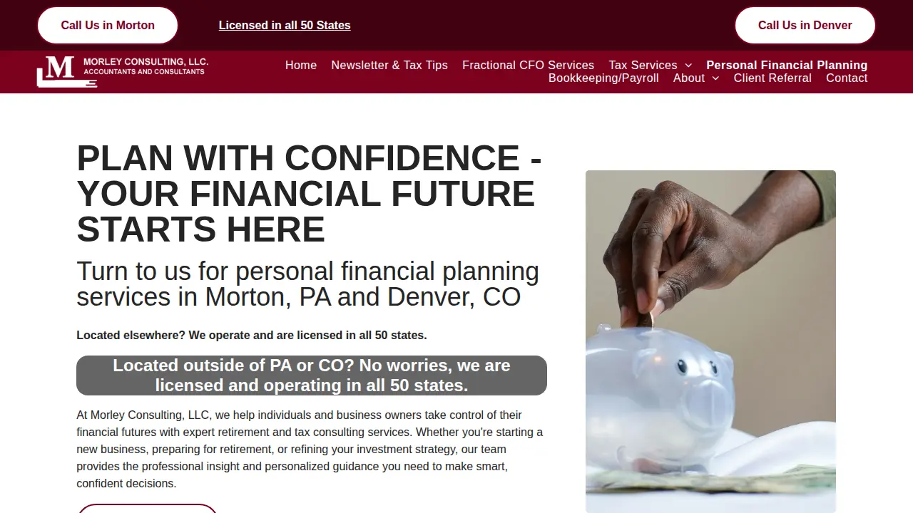 Morley Consulting, LLC page