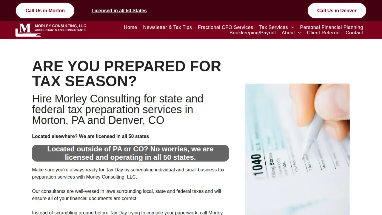 Morley Consulting, LLC page