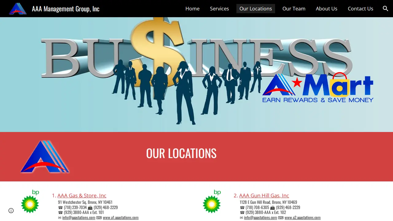 AAA Management Group, Inc page