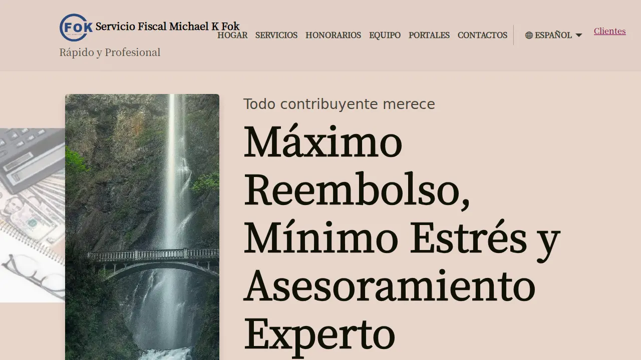 Michael K Fok Tax Service page