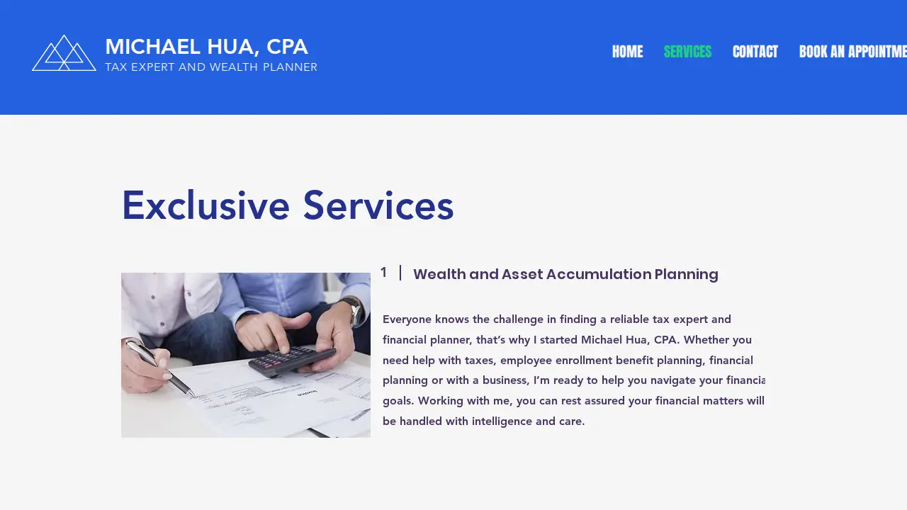 Michael Hua, CPA page
