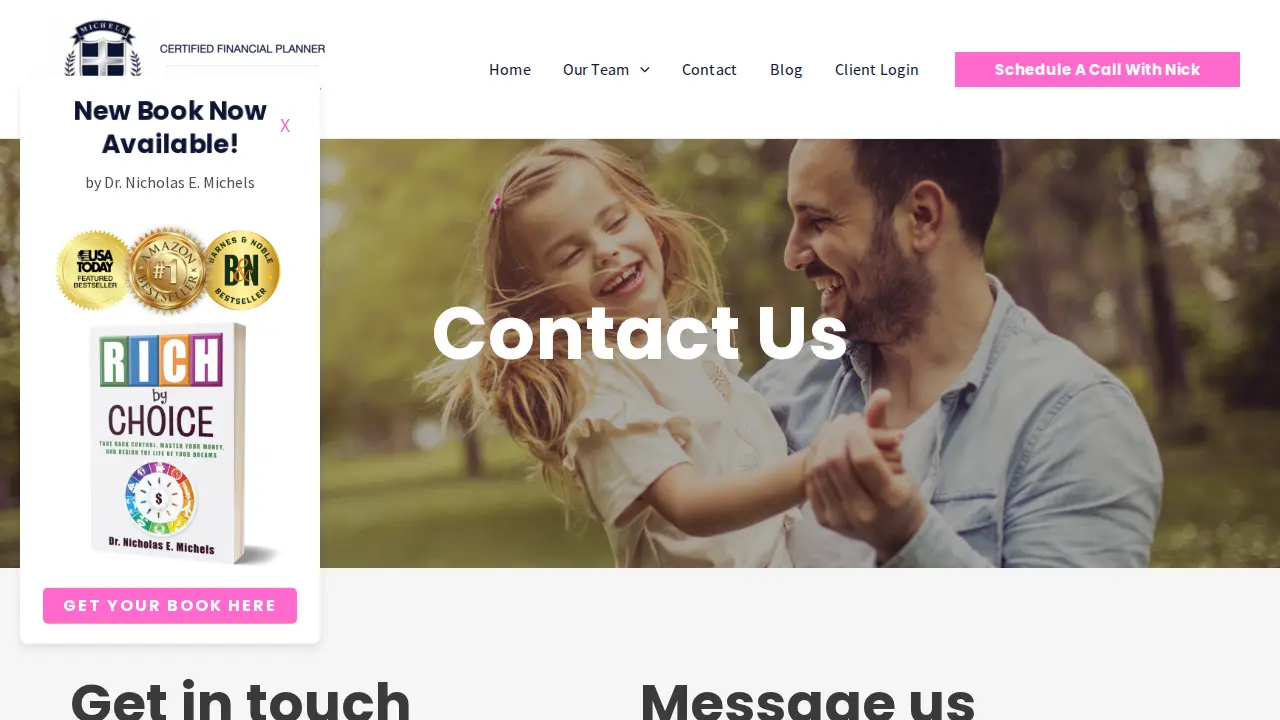 Michels Family Financial page