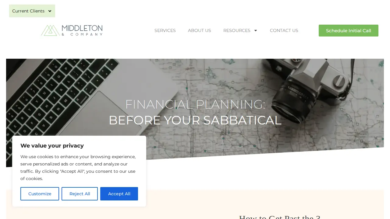 Middleton & Company page
