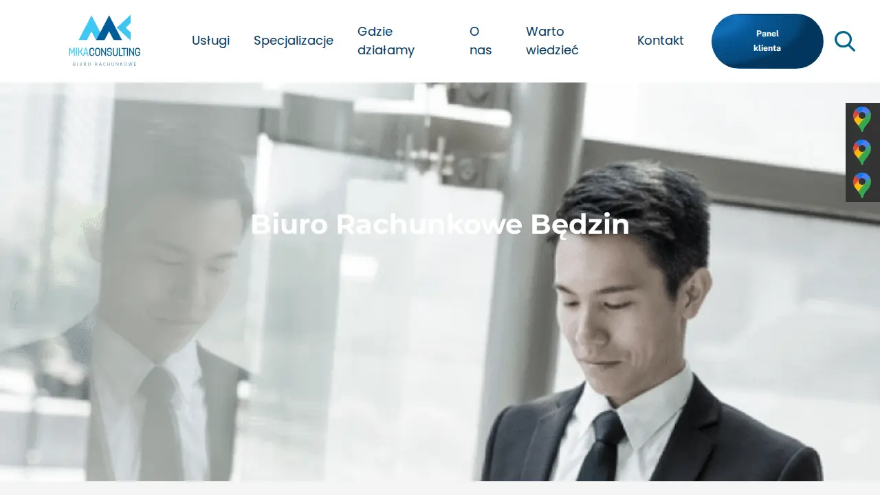 Mika Consulting - Biuro Rachunkowe Warszawa page