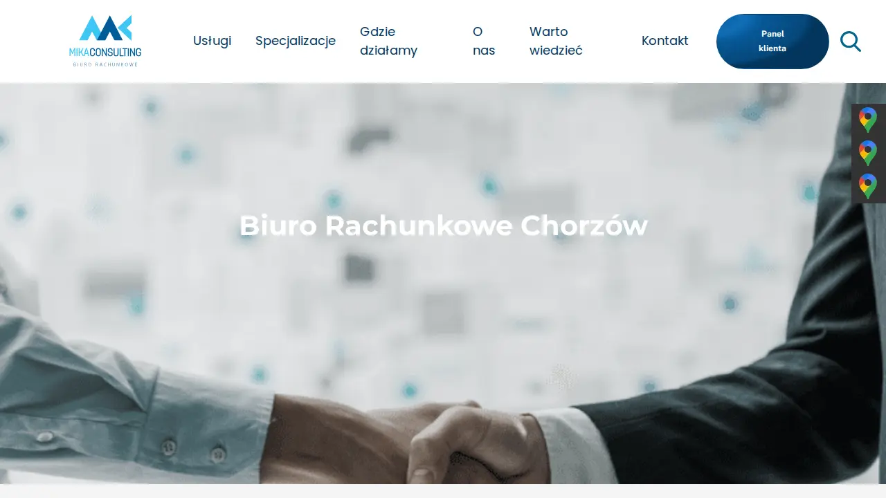 Mika Consulting - Biuro Rachunkowe Warszawa page