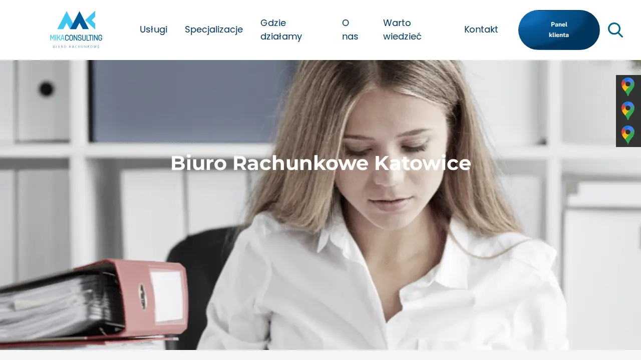 Mika Consulting - Biuro Rachunkowe Warszawa page