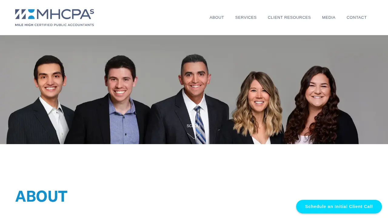 Mile High CPAs page