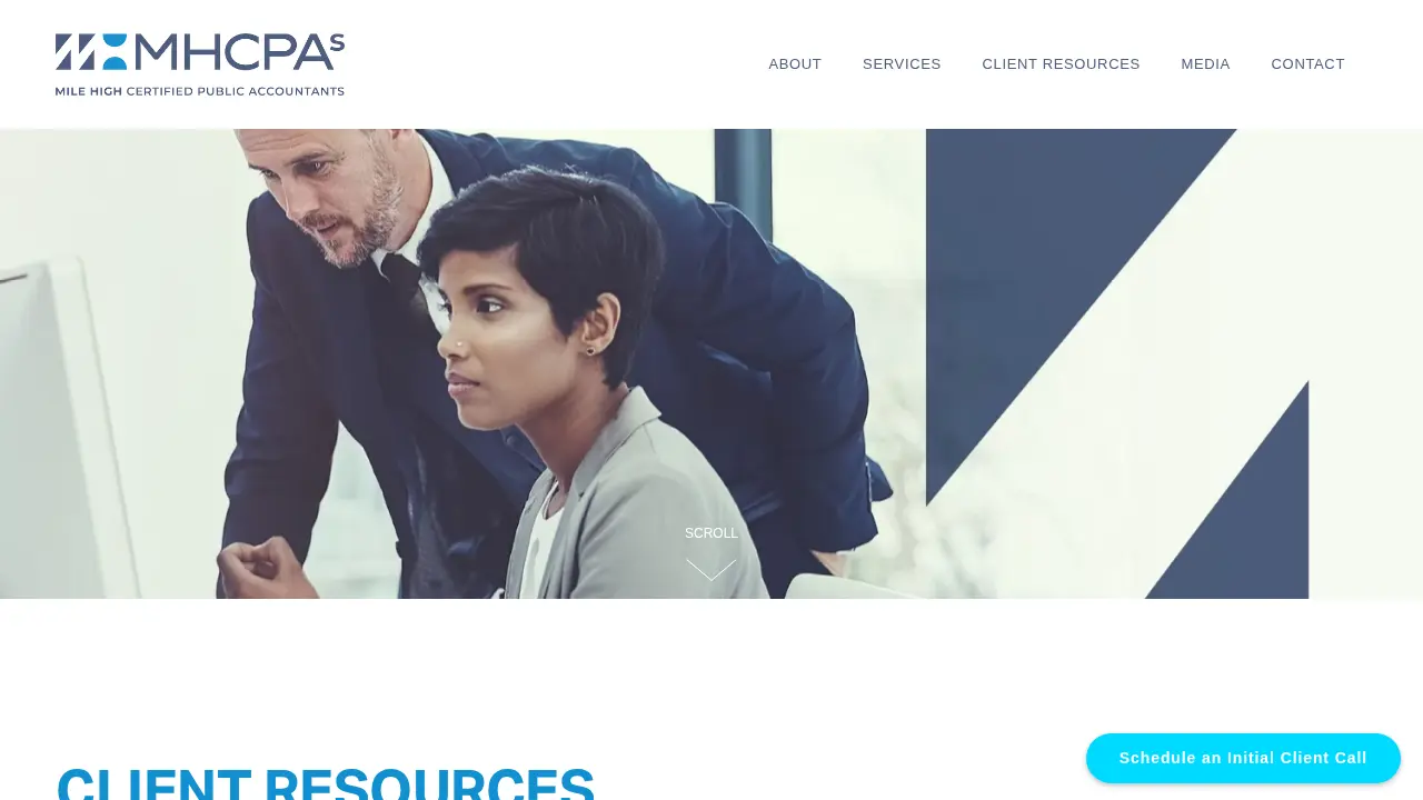 Mile High CPAs page
