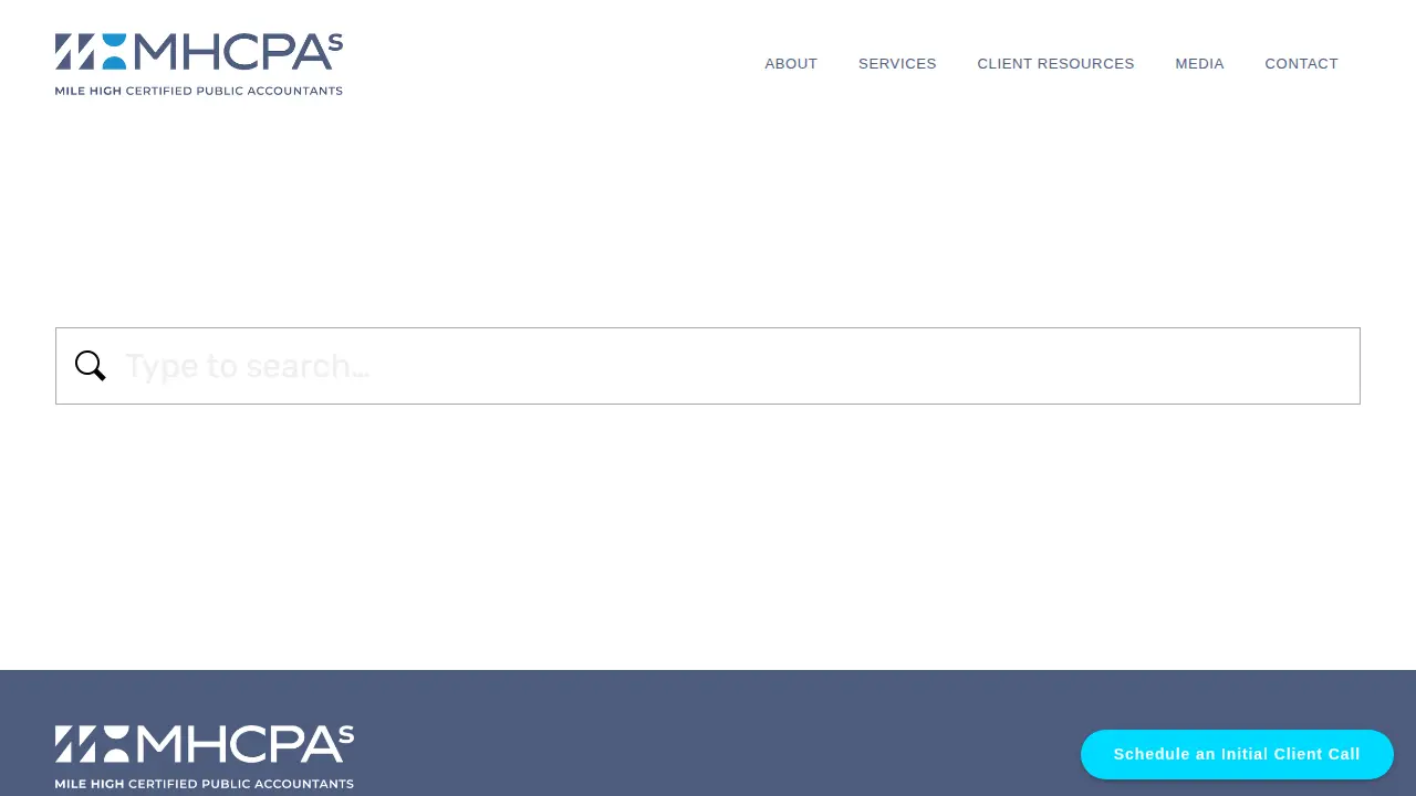 Mile High CPAs page