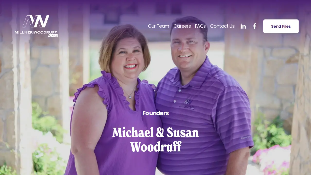 Millner|Woodruff CPAs page
